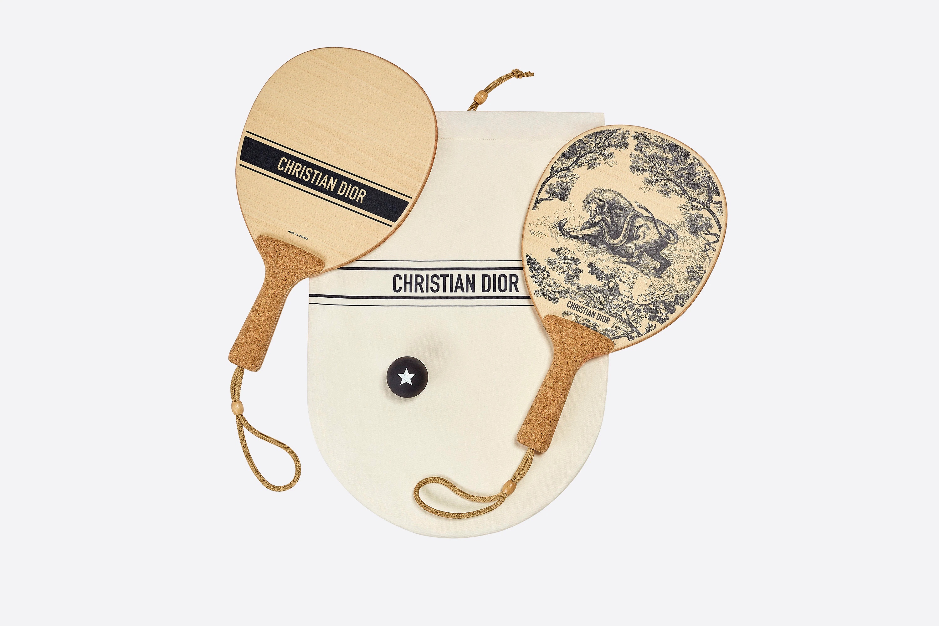 Set of 2 Beach Rackets and Balls - 4