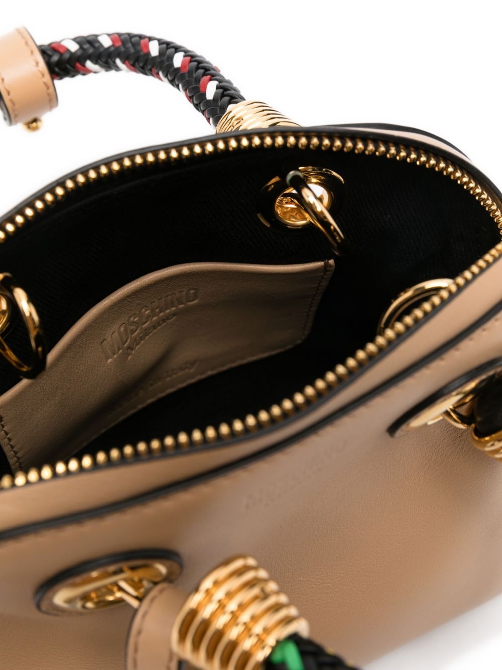 leather tote bag - 5
