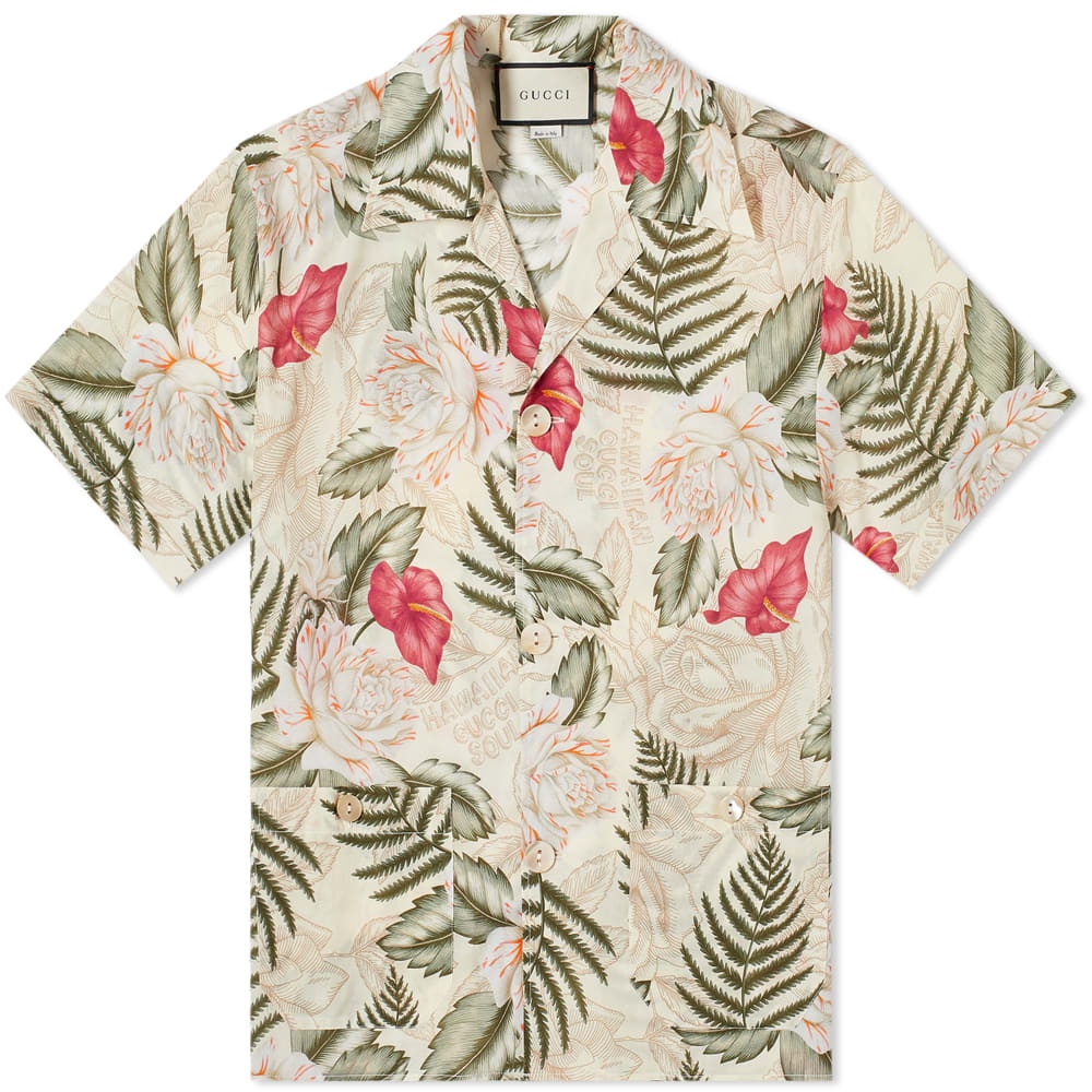 Gucci Floral Vacation Shirt - 1