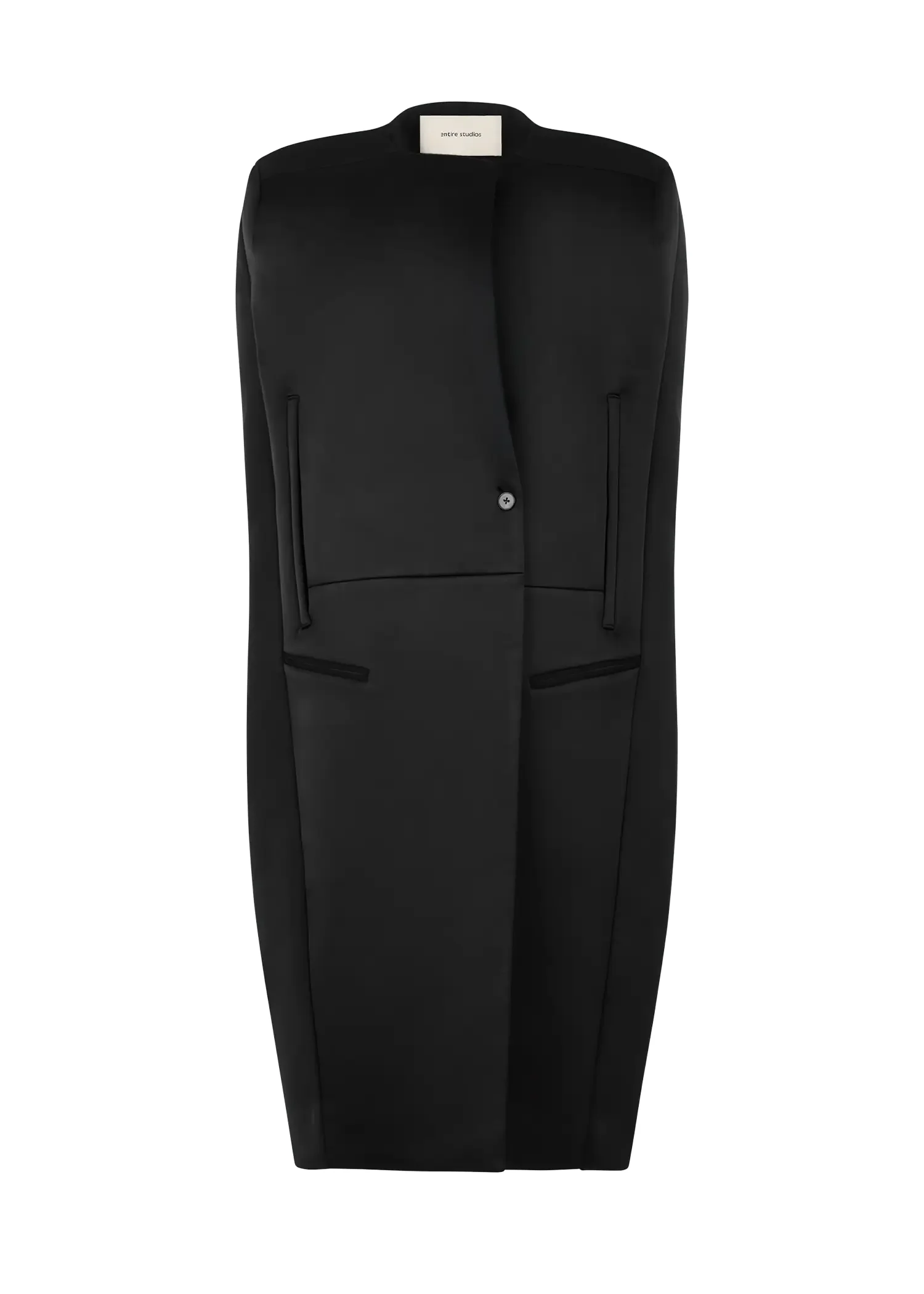 BOX CAPE BLACK - 1
