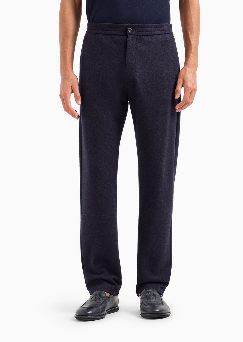 Giorgio Armani Vicuña trousers in cashmere and vicuña 2