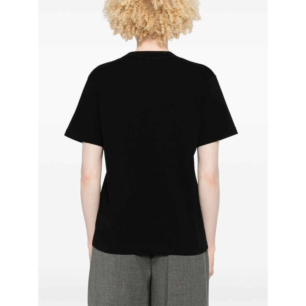 Sacai Black Tops - T-Shirts & Jerseys Women - 3