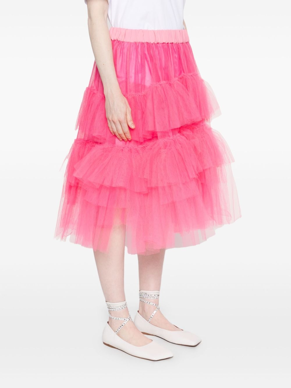 elasticated-waist tutu skirt - 6