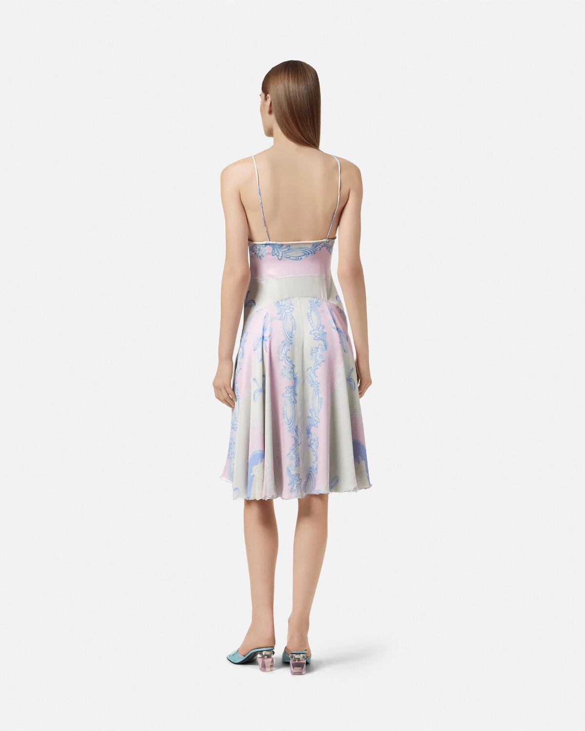 Cameo Silk Flowy Midi Dress - 5