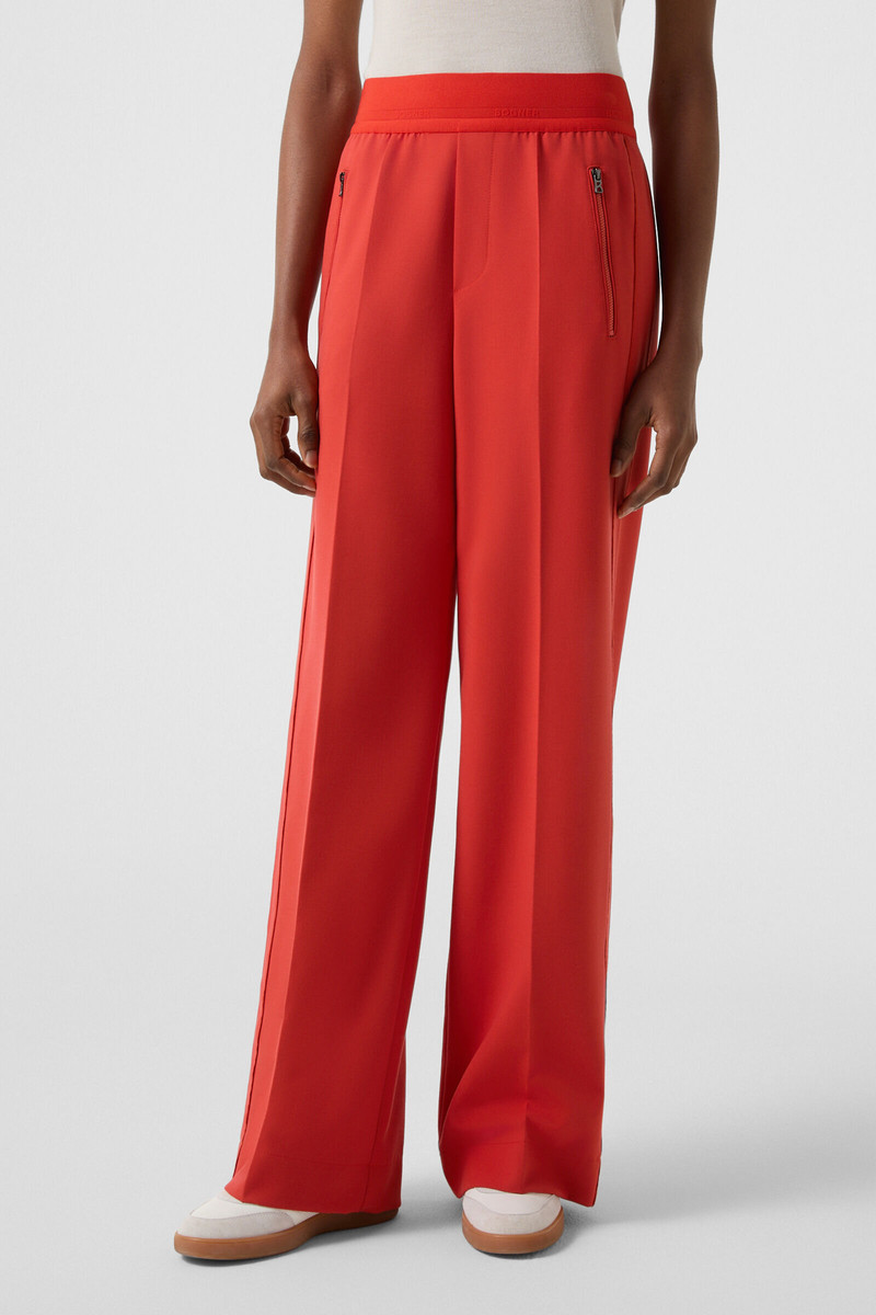 Ilvy jersey pants in Red 2