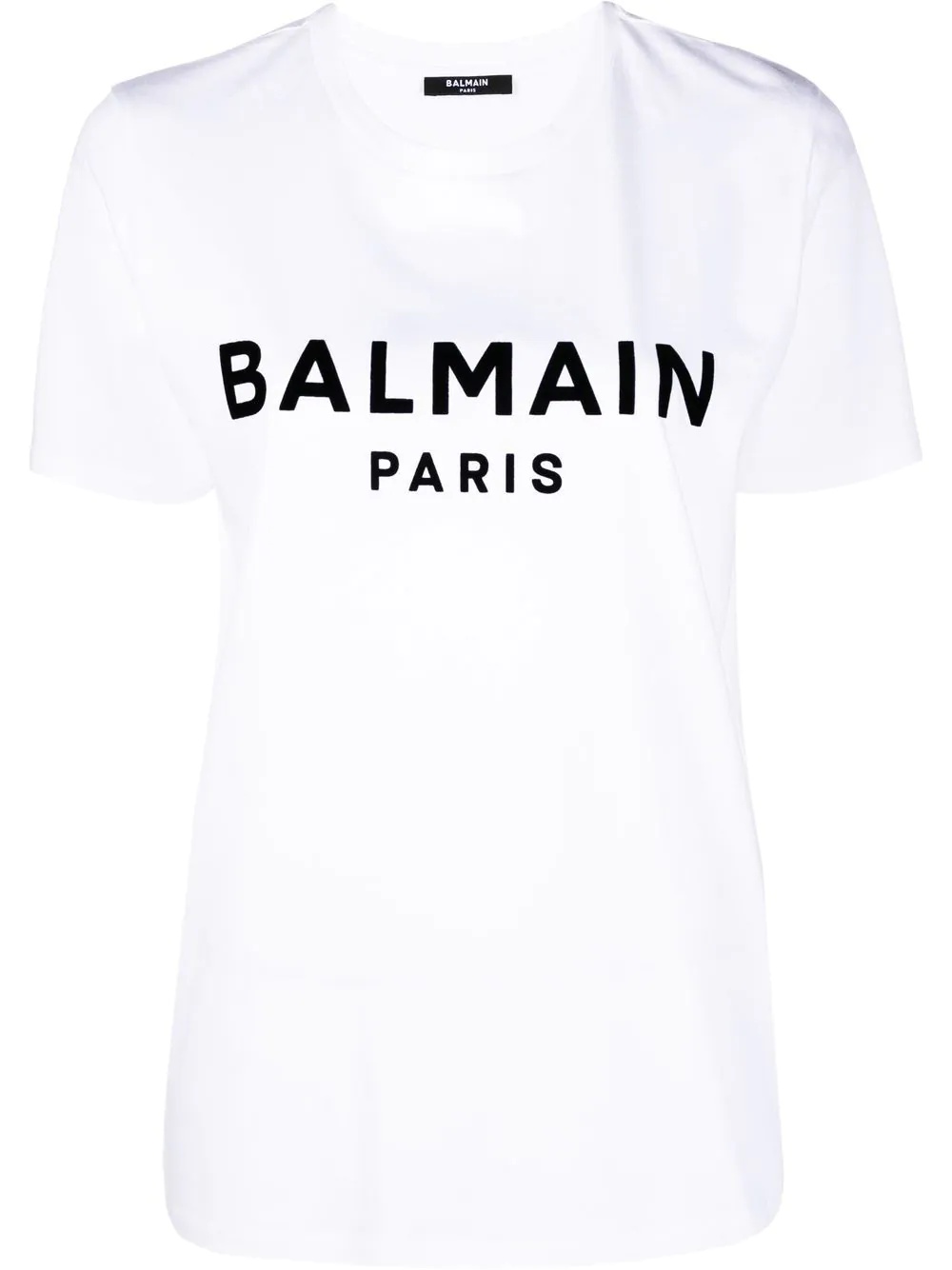 logo-print cotton T-shirt - 1