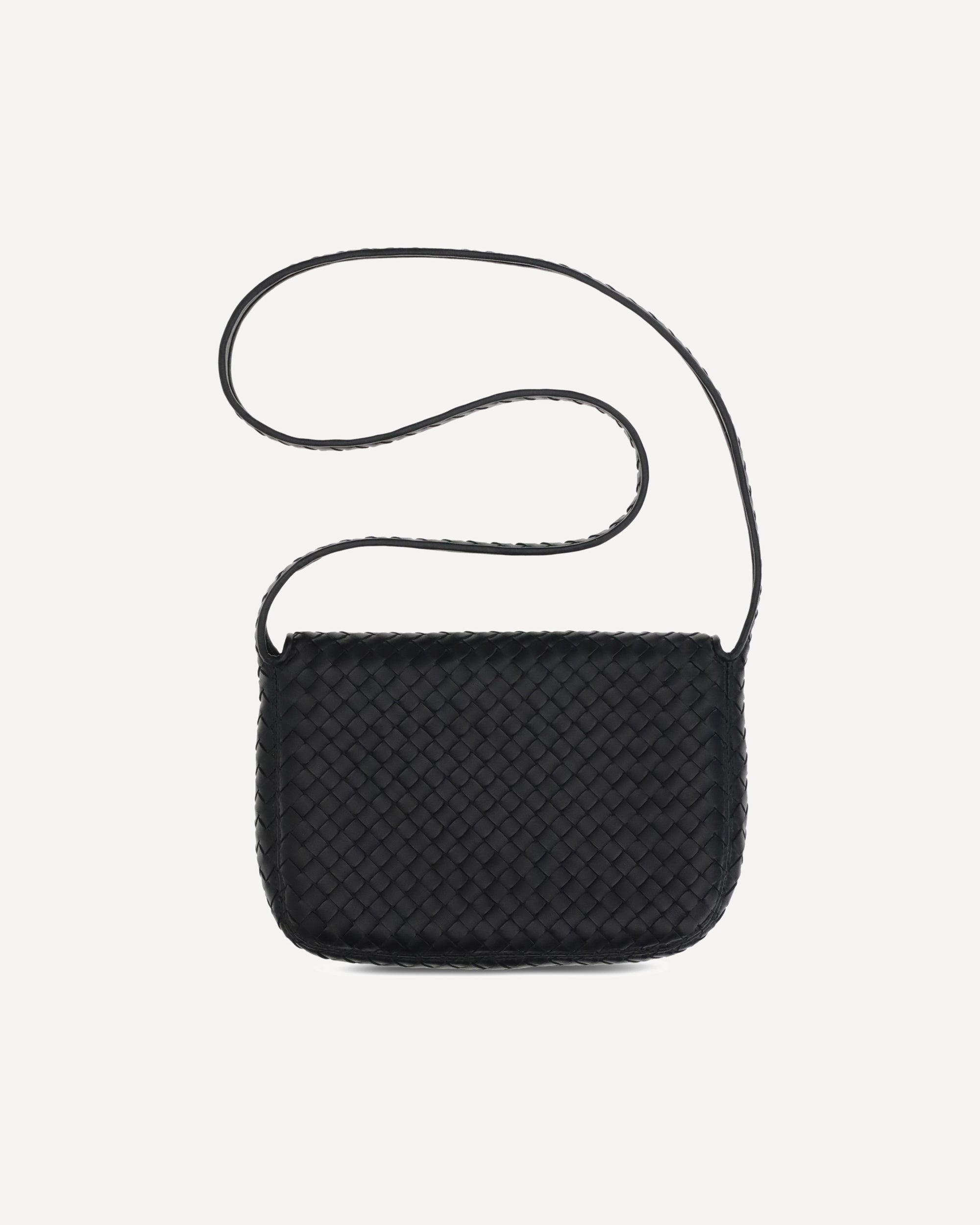 Woven leather Shoulder Bag - 2