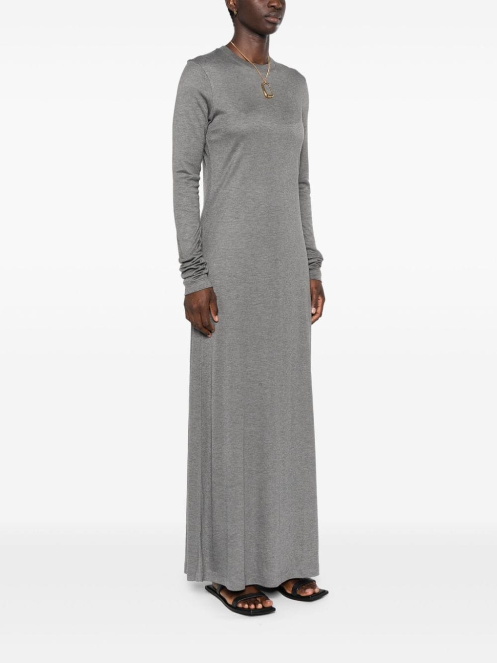 jersey lyocell maxi dress - 3