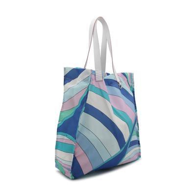 EMILIO PUCCI blue and white yummy tote bag outlook