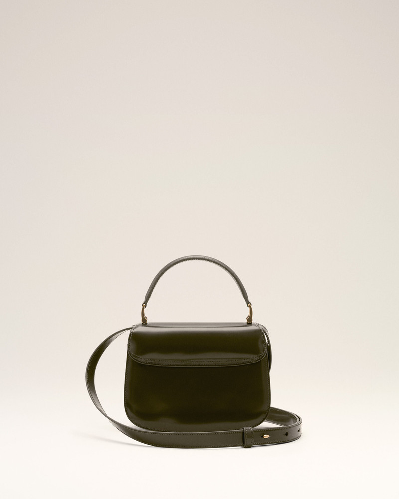 GREEN COW LEATHER TOP HANDLE PARIS PARIS BAG 3