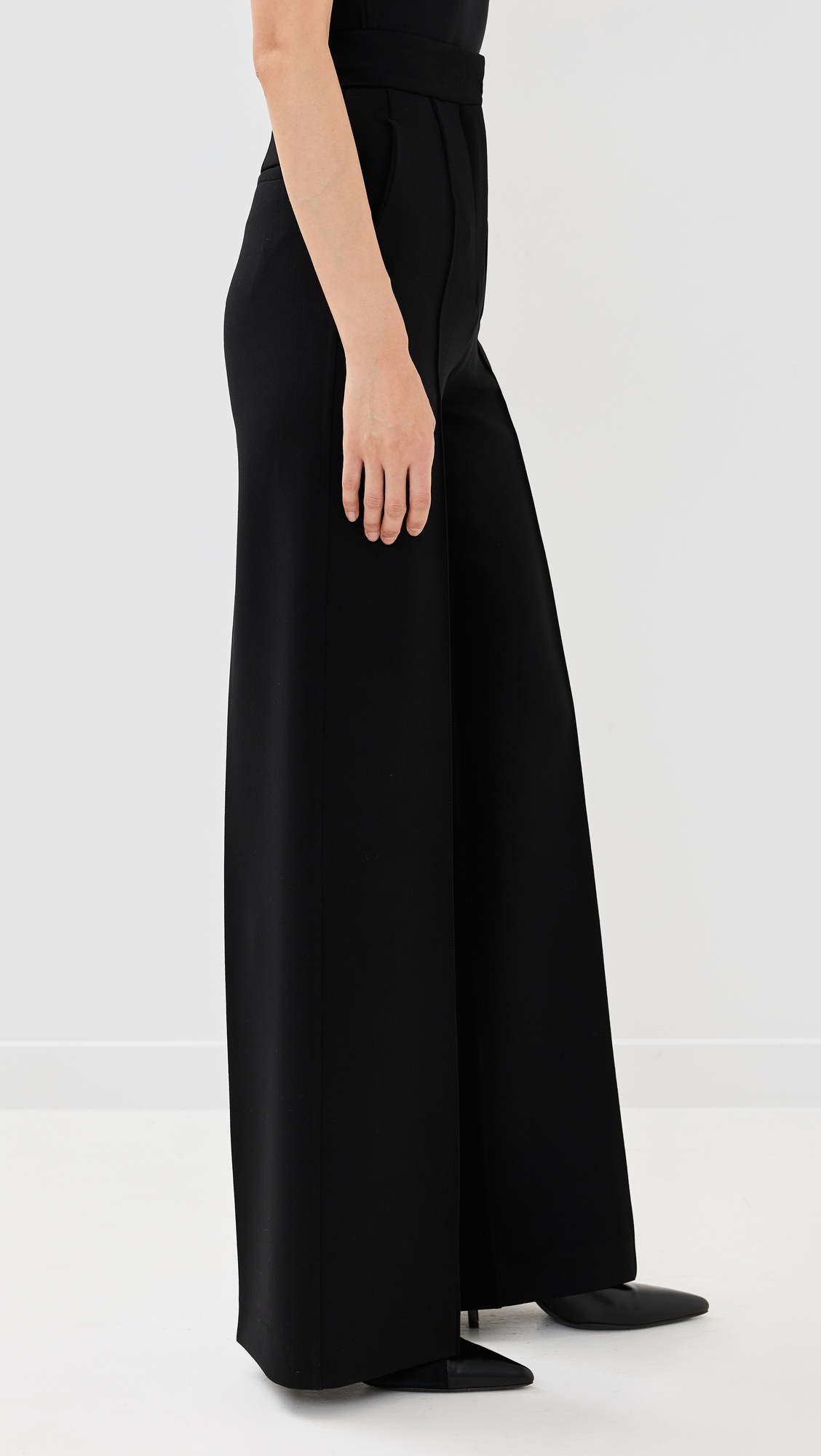 Doppio Wide Leg Pants - 5
