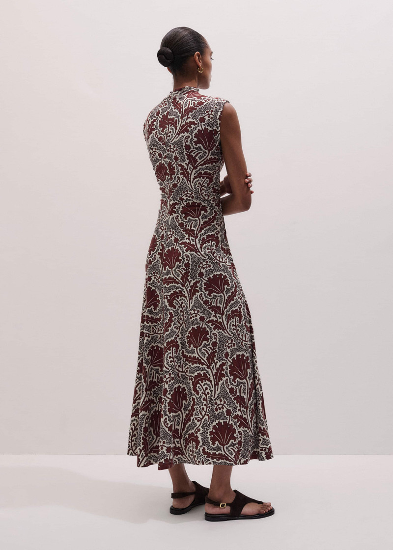 Fit + Flare Maxi Dress 5