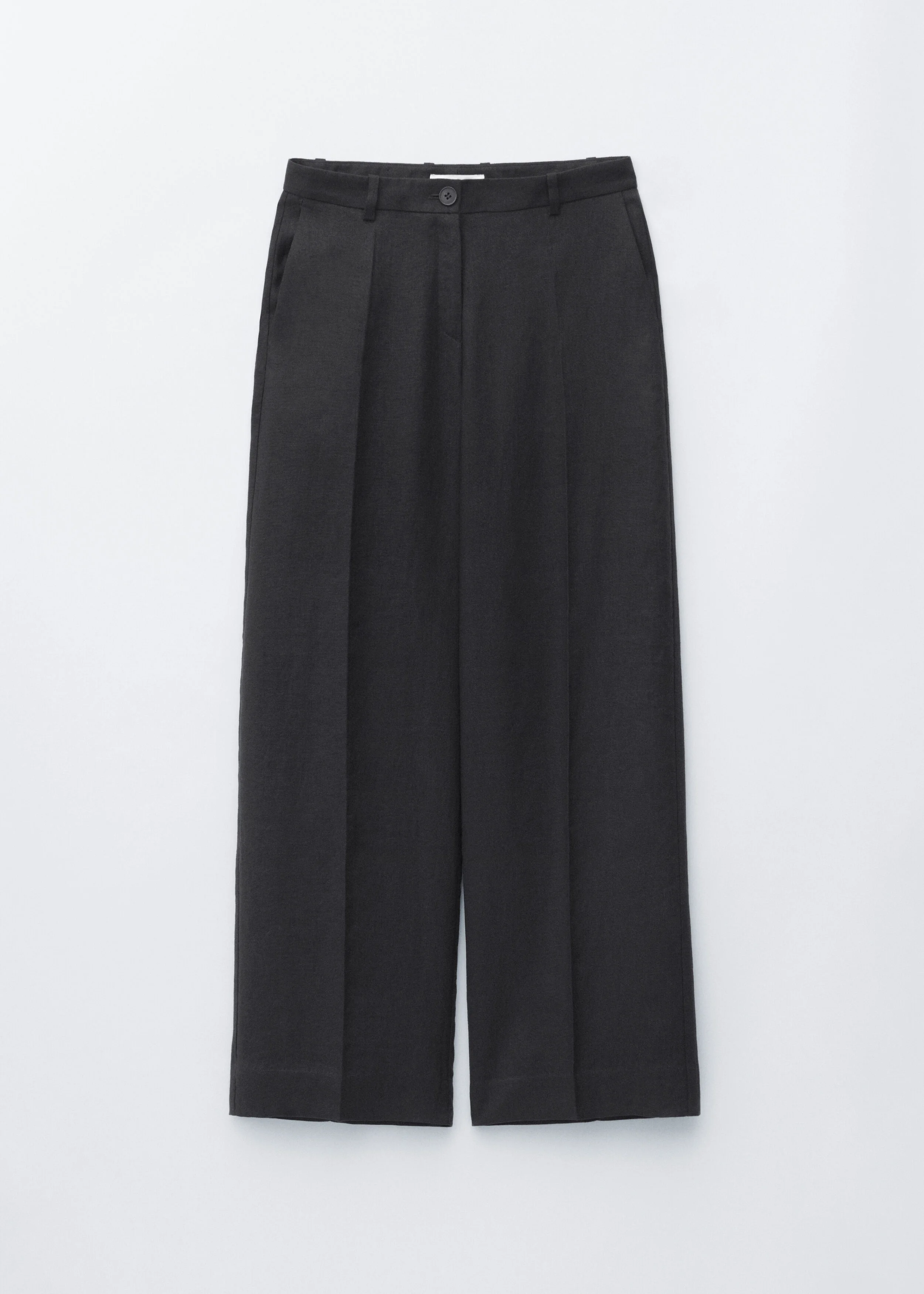 Tailored Linen Trousers - 1