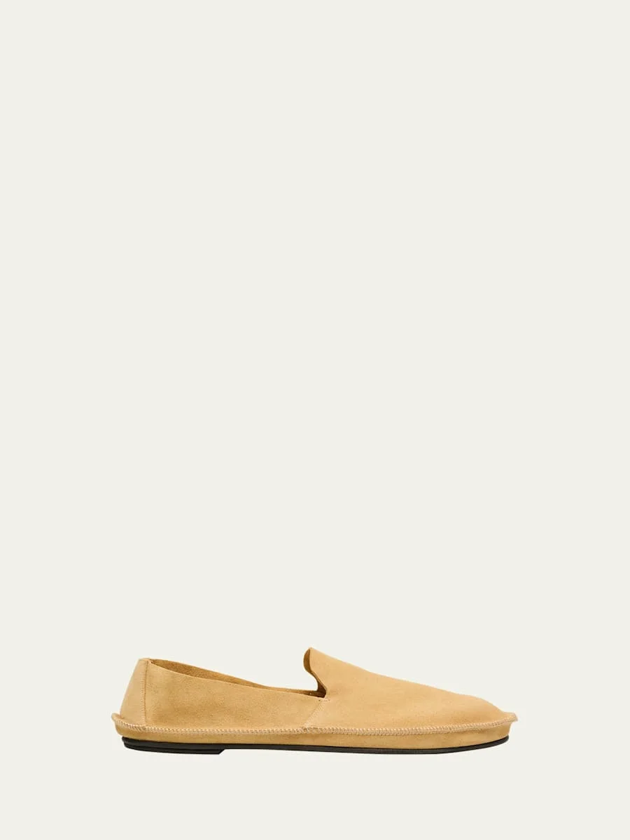 Men's Tyler Suede Moc-Toe Loafers - 1