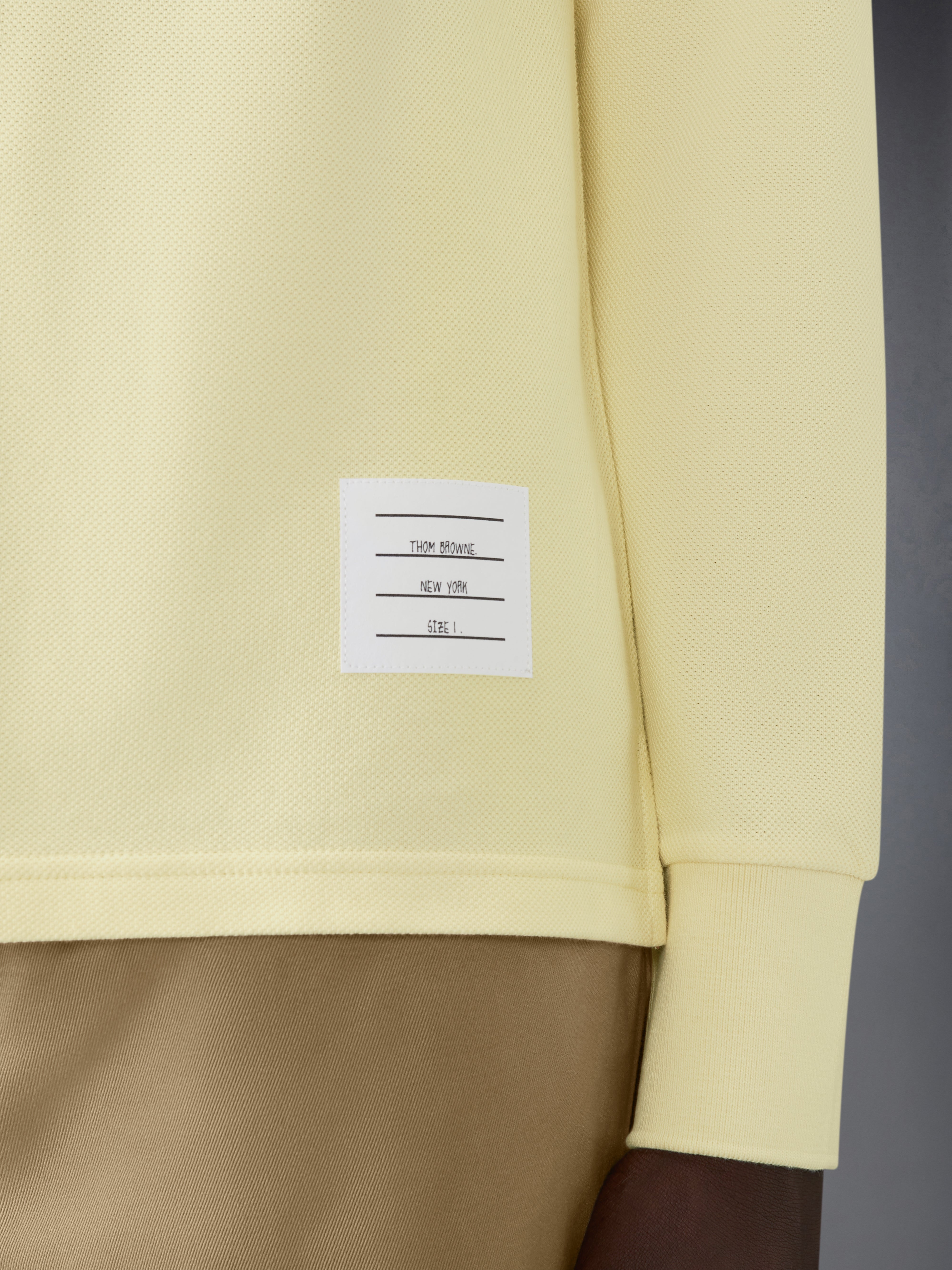 COTTON PIQUE 4-BAR POLO - 5