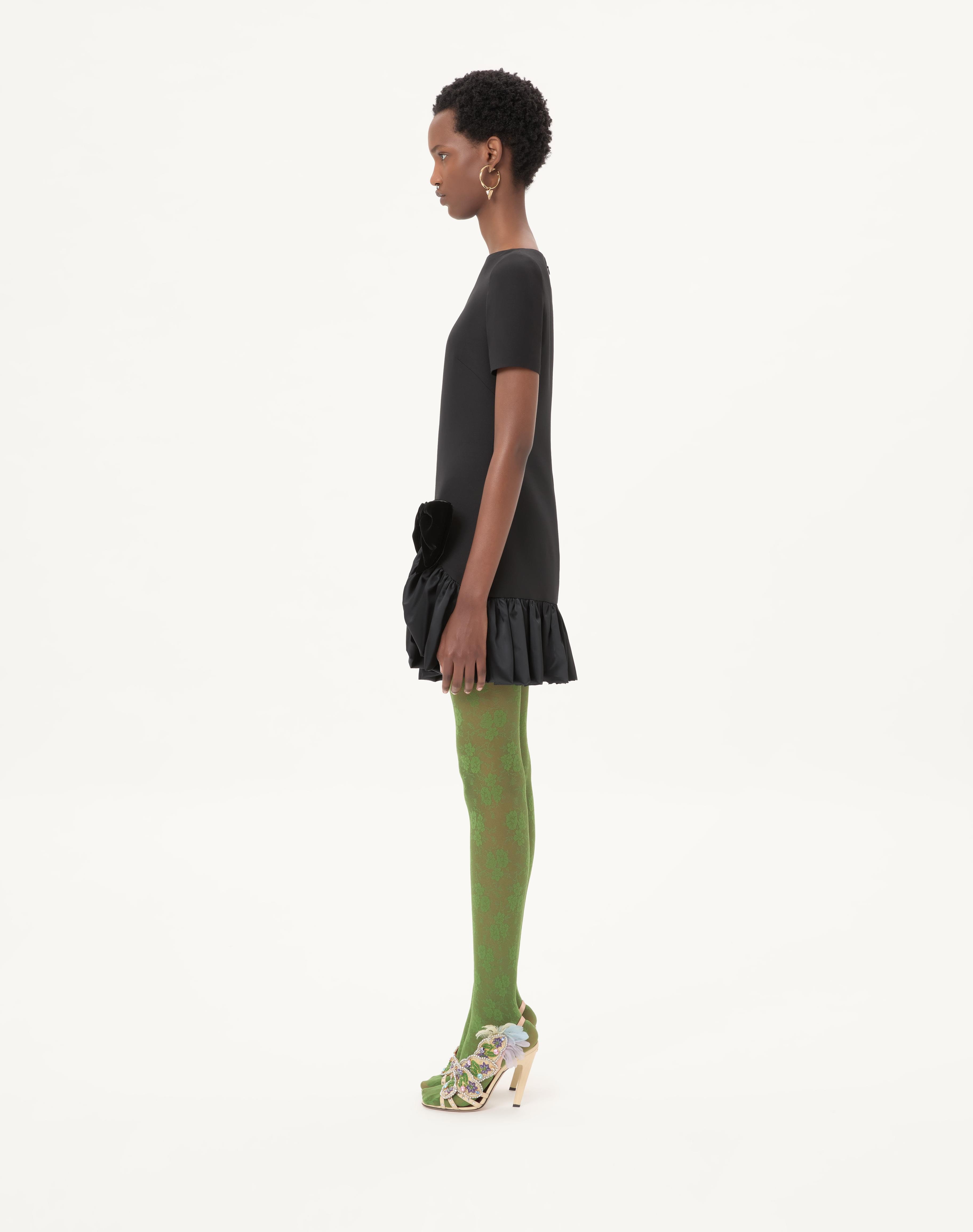 CREPE COUTURE SHORT DRESS - 6