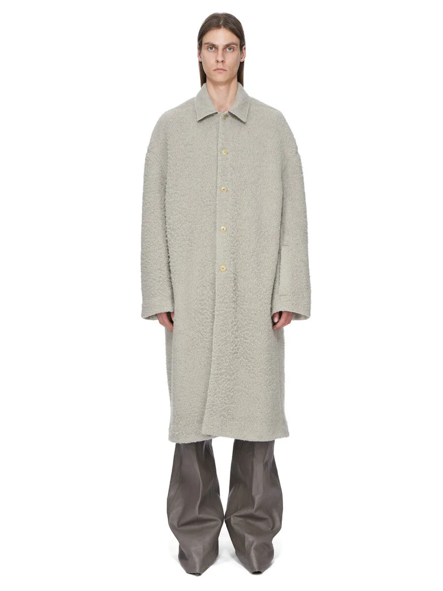 BUTTONED BRAD COAT - 1