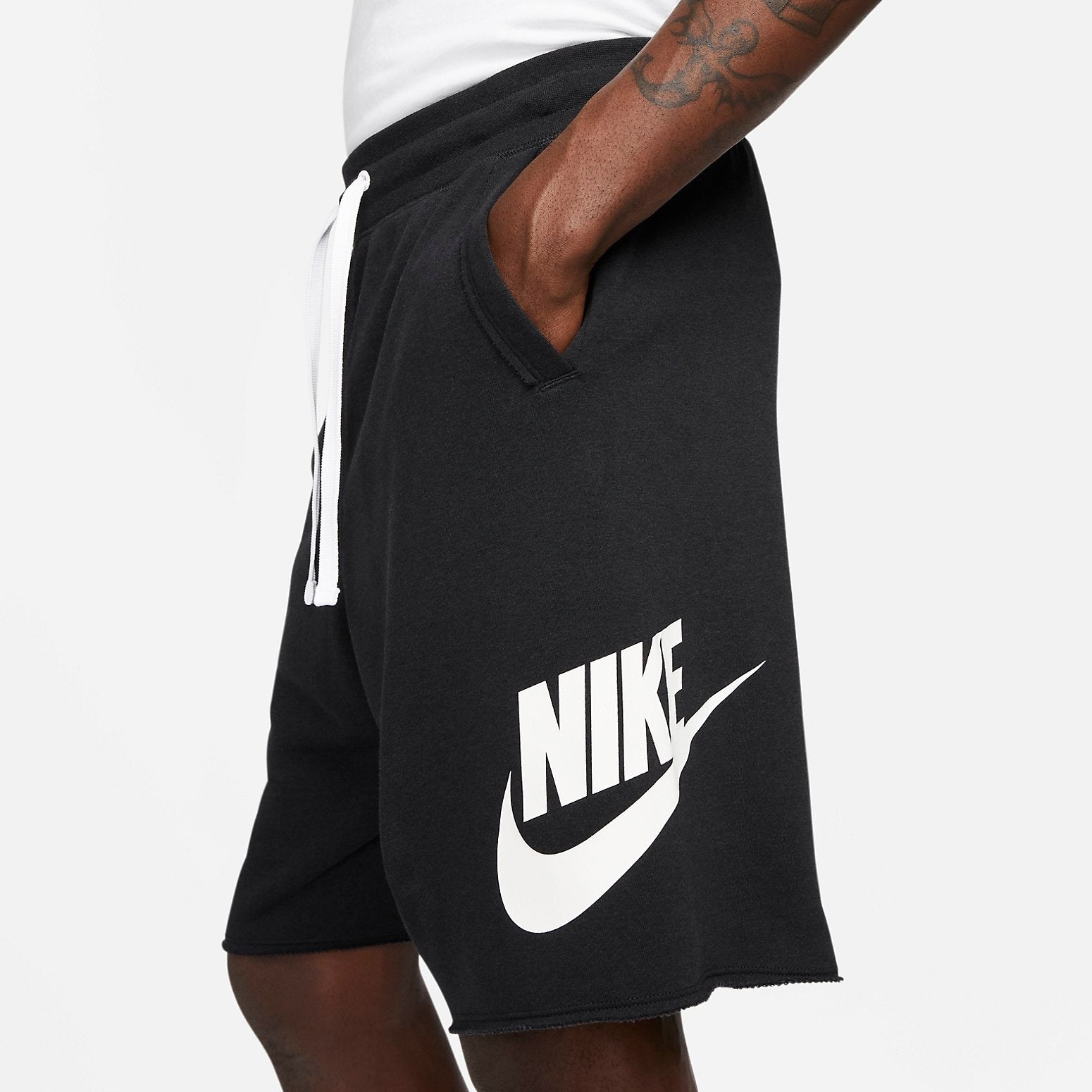 Nike Club Alumni French Terry Shorts 'Black' DX0502-010 - 2