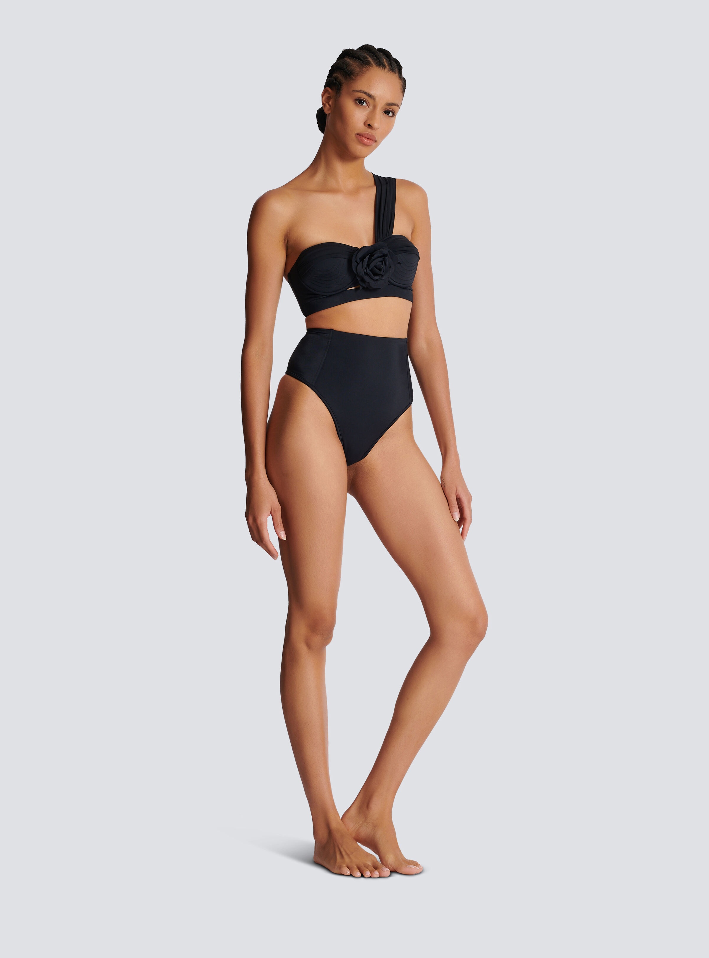 Asymmetric two-piece swimming costume - 3