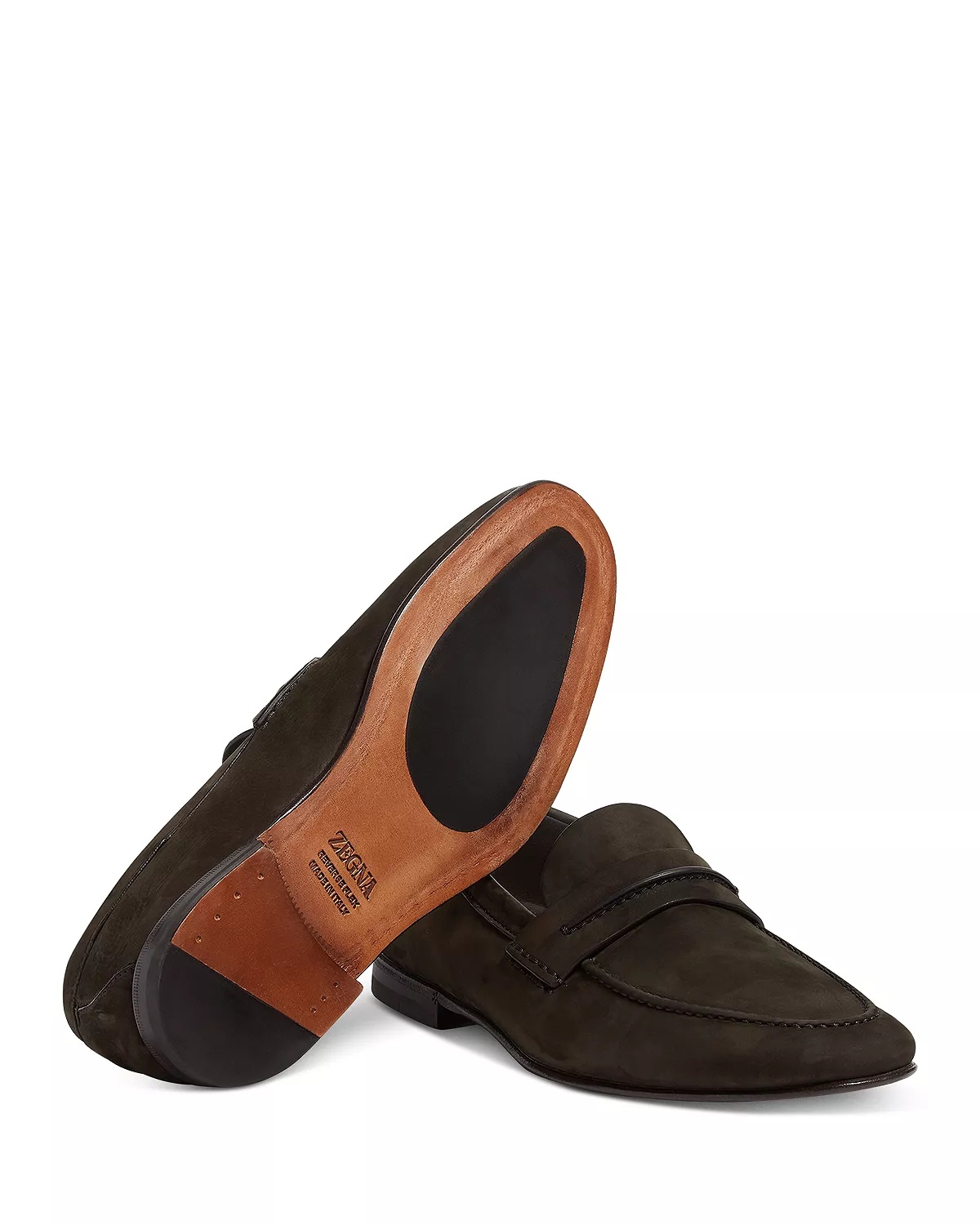 SECONDSKIN Leather Mocassin Loafers - 3