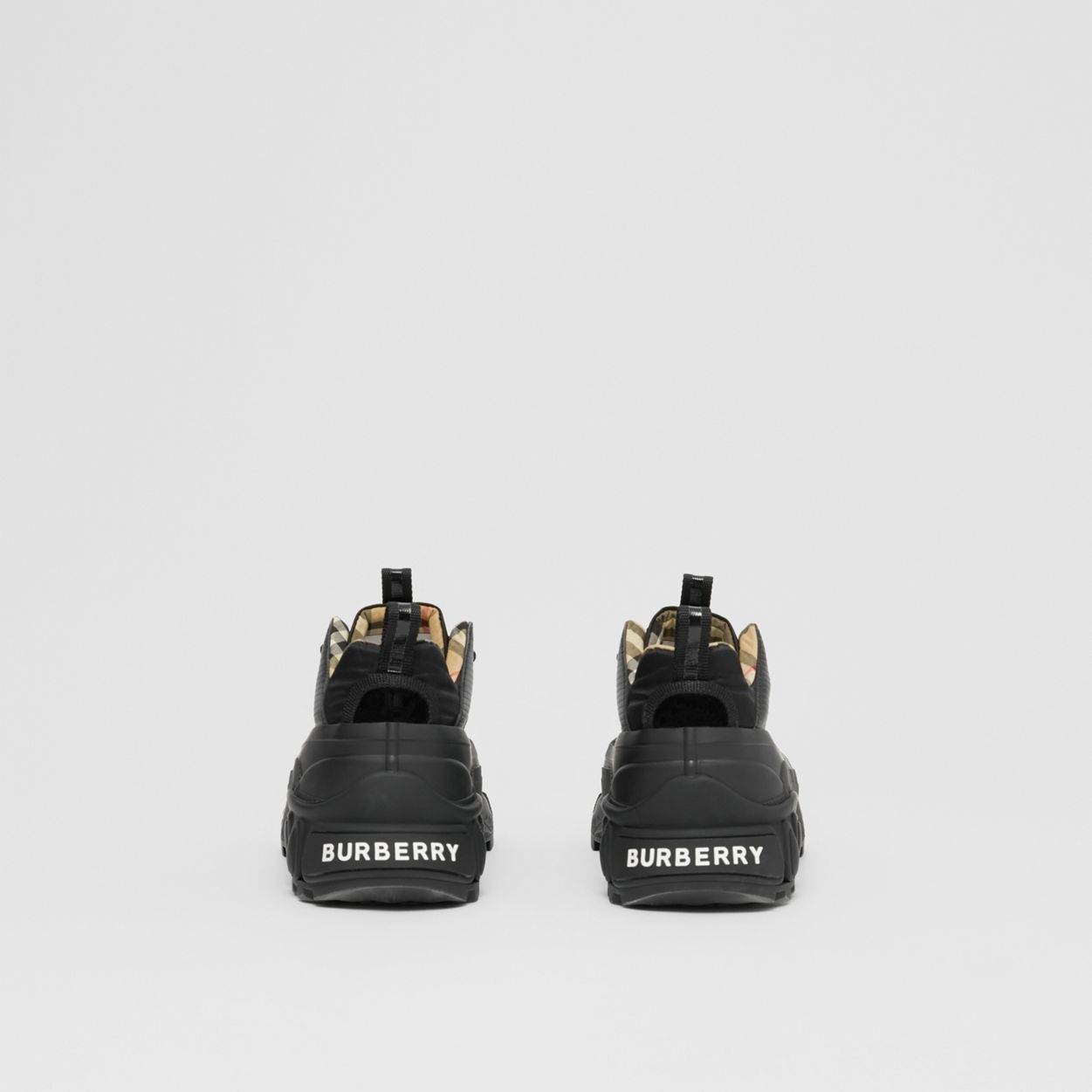 Nylon and Patent Leather Arthur Sneakers - 5