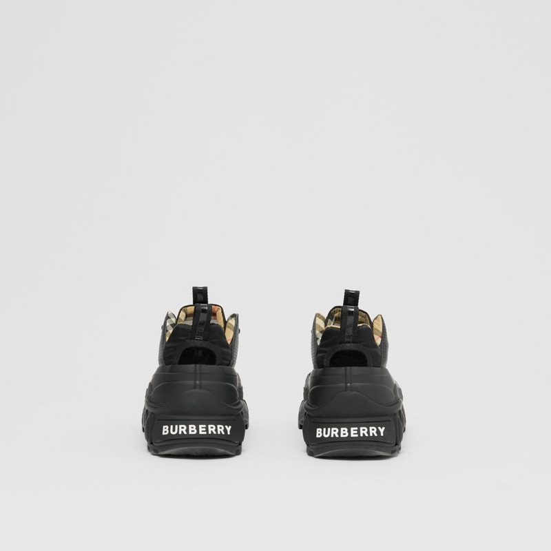 나일론 및 특허 가죽 Arthur Sneakers 5