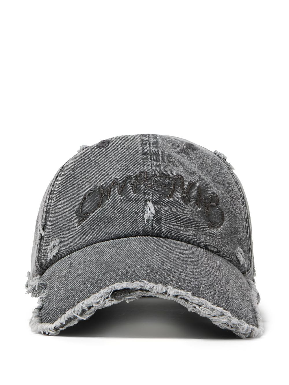 logo-embroidered cap - 1