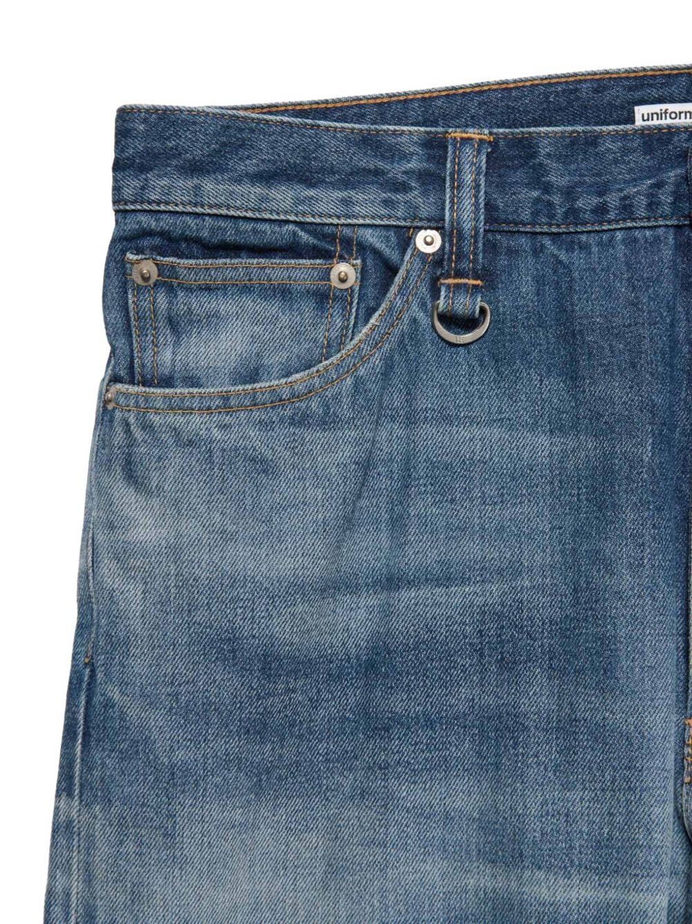 FADED-EFFECT JEANS - 3