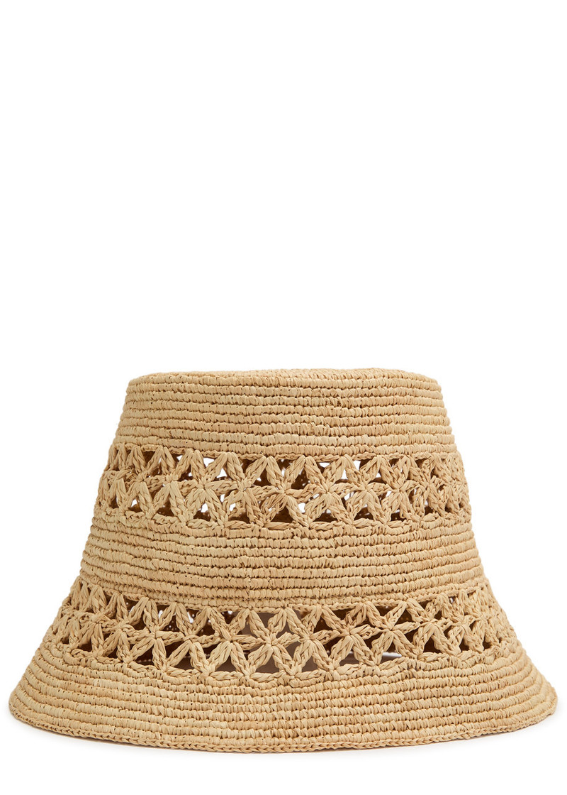 Zimmermann Raffia Bucket hat 1