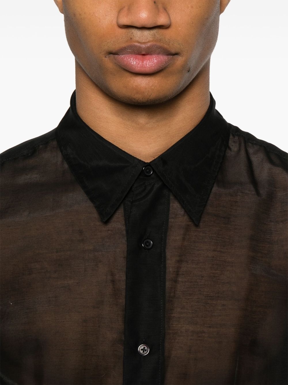 sheer shirt - 5