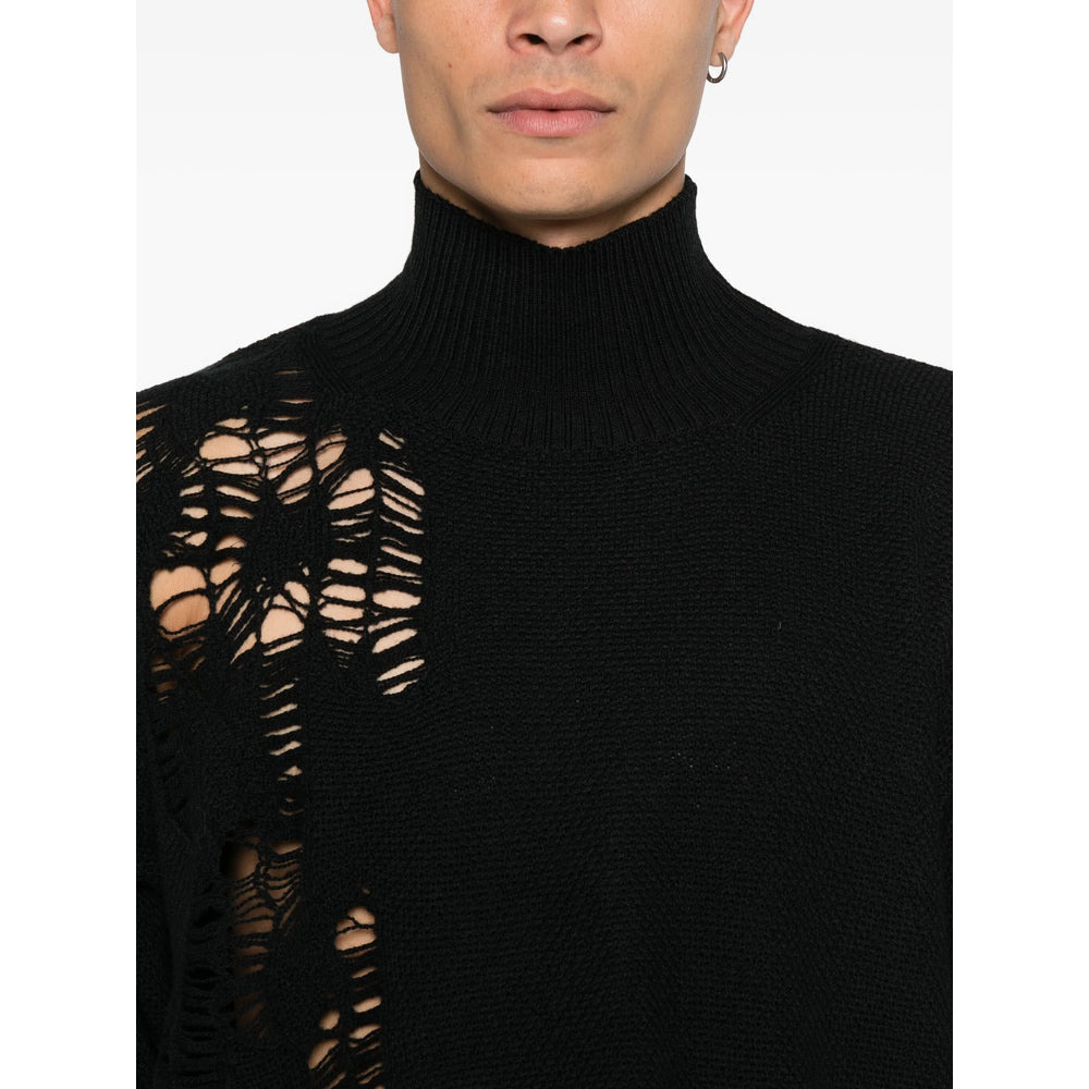 Ann Demeulemeester Black Sweaters & Knitwear - Jumpers Men - 4
