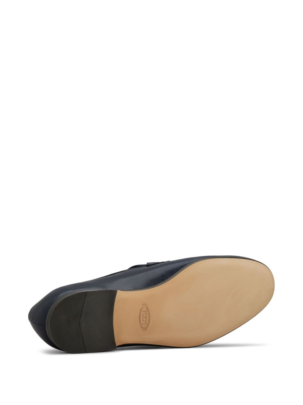 logo-plaque loafers - 4