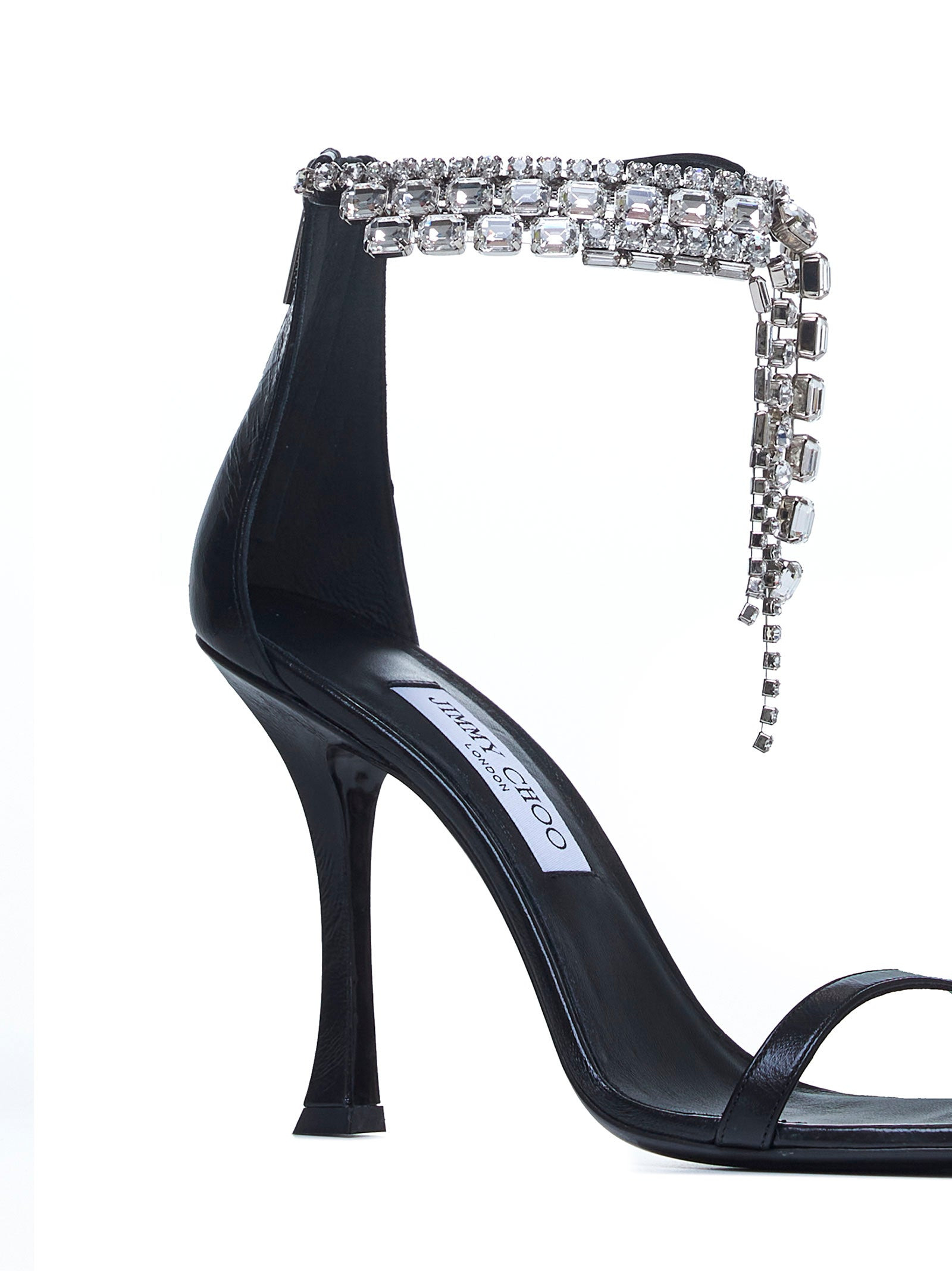 Verity 100 crystals leather sandals - 4