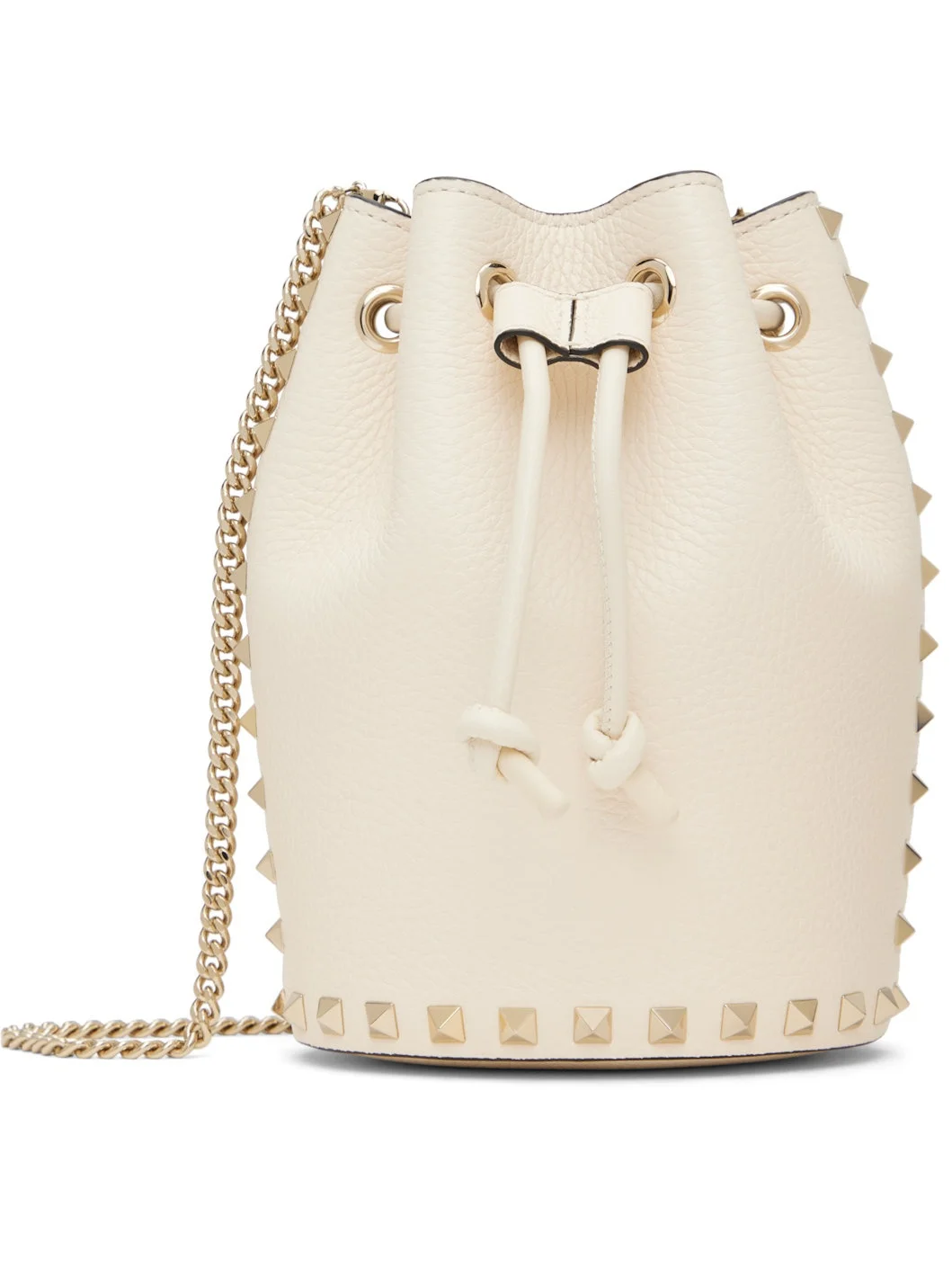 Off-White Mini Drawstring Rockstud Bag - 1