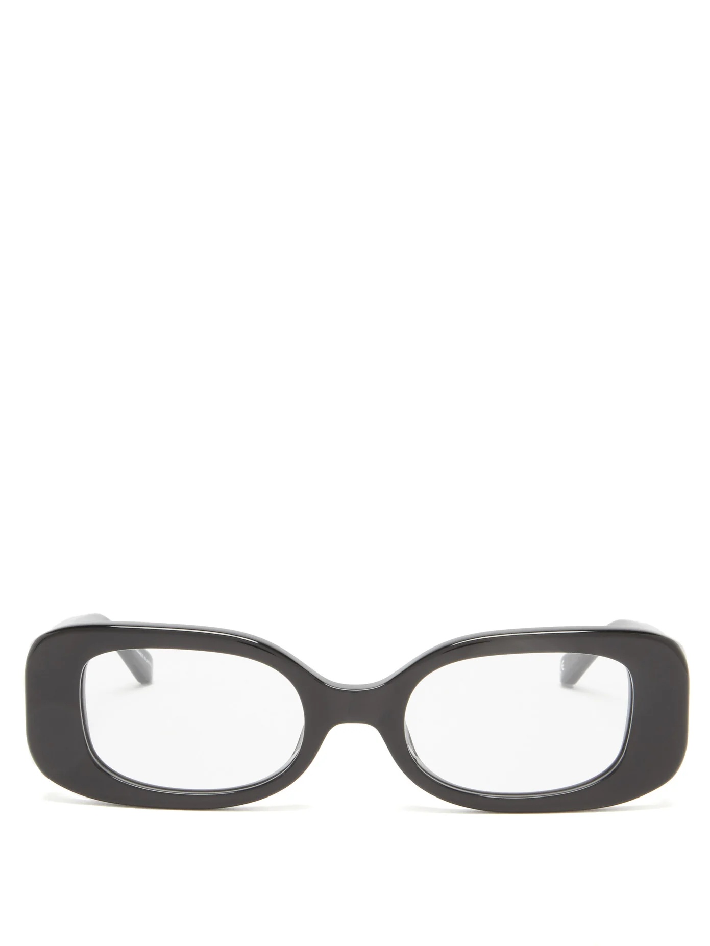 Lola rectangular acetate glasses - 1