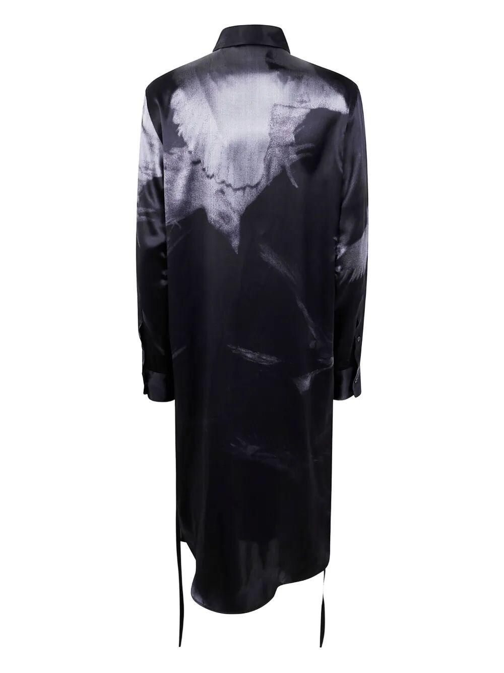 Ann Demeulemeester Women "Rada" High Comfort Shirt With Drawstrings - 6