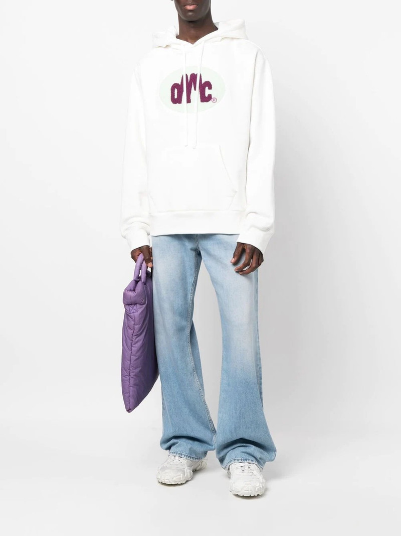 OAMC logo-print pullover hoodie outlook