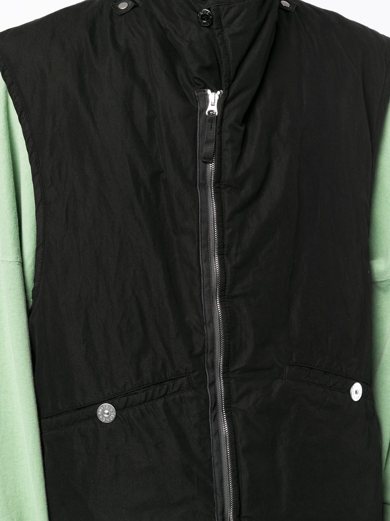 color-block sports jacket - 5