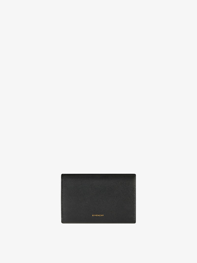 Givenchy 4G WALLET IN LEATHER outlook