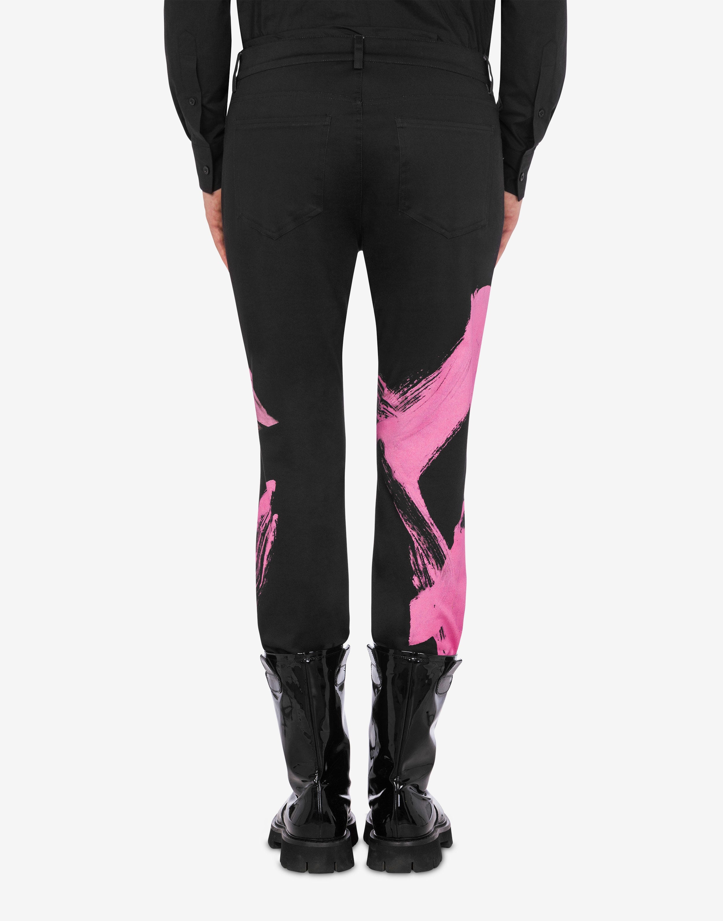 TONY VIRAMONTES ARCHIVE STRETCH GABARDINE TROUSERS - 3