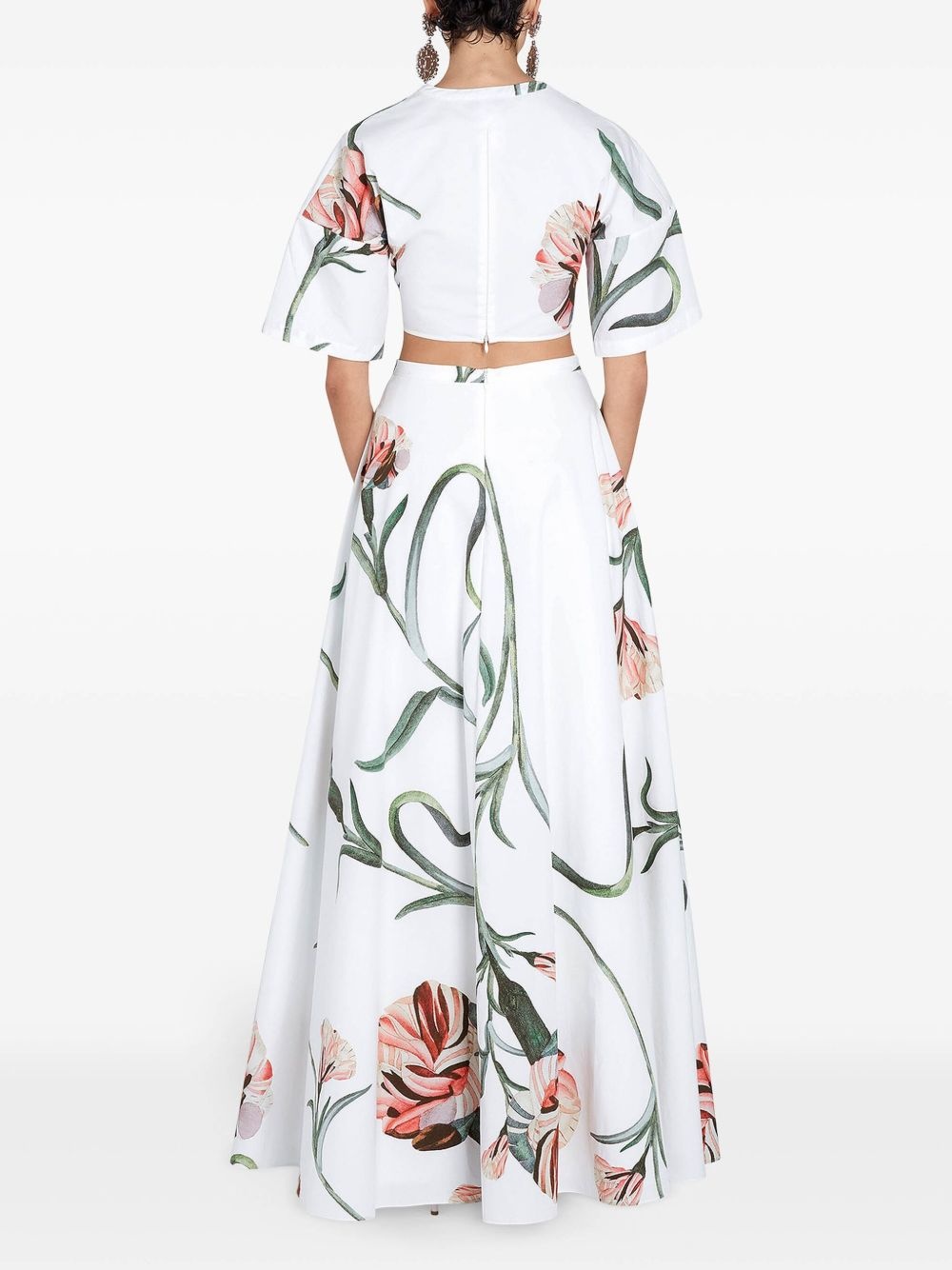 cotton cropped top - 4