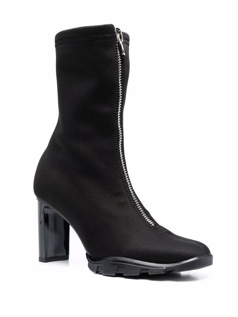 zipped-up ankle boots - 2