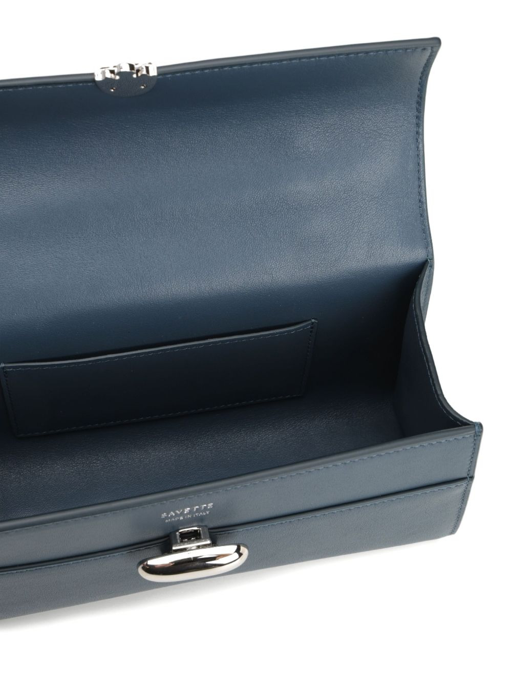 small stitching-detail clutch bag - 4