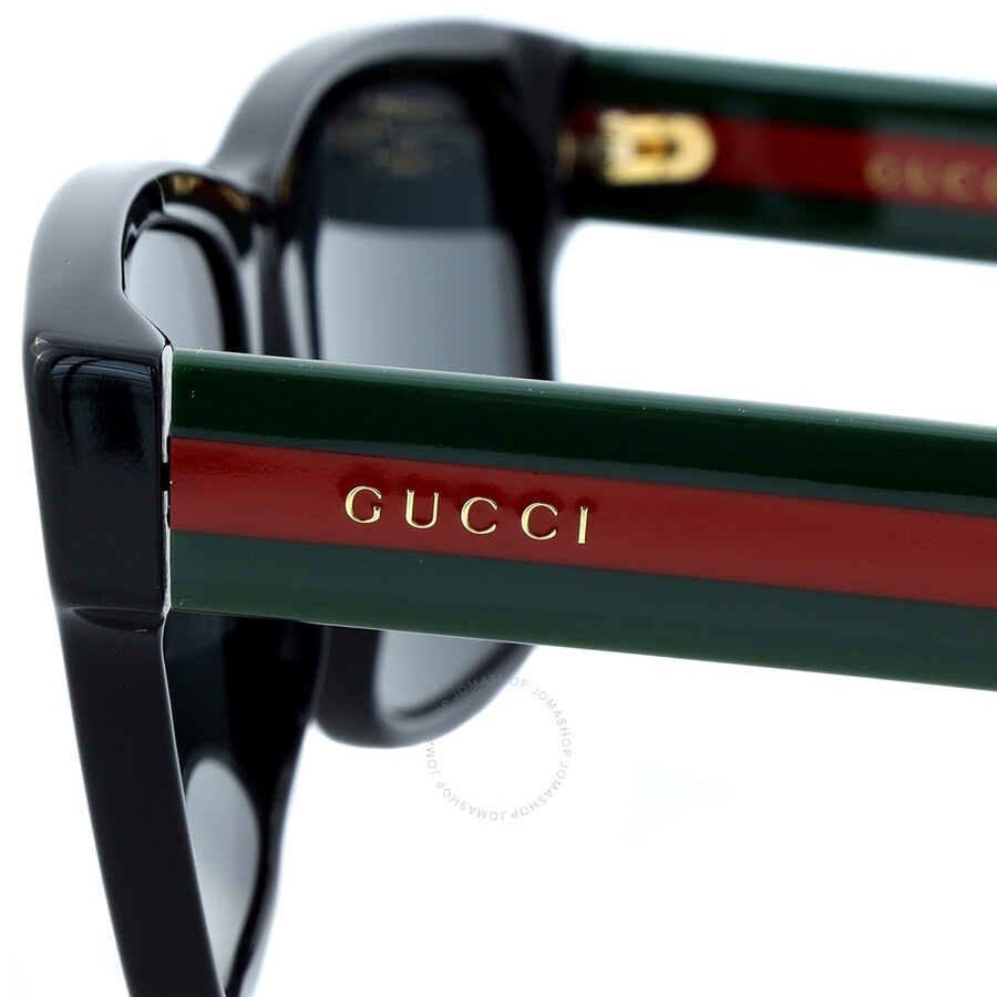 Gucci Grey Square Men's Sunglasses GG0340S 006 58 - 4