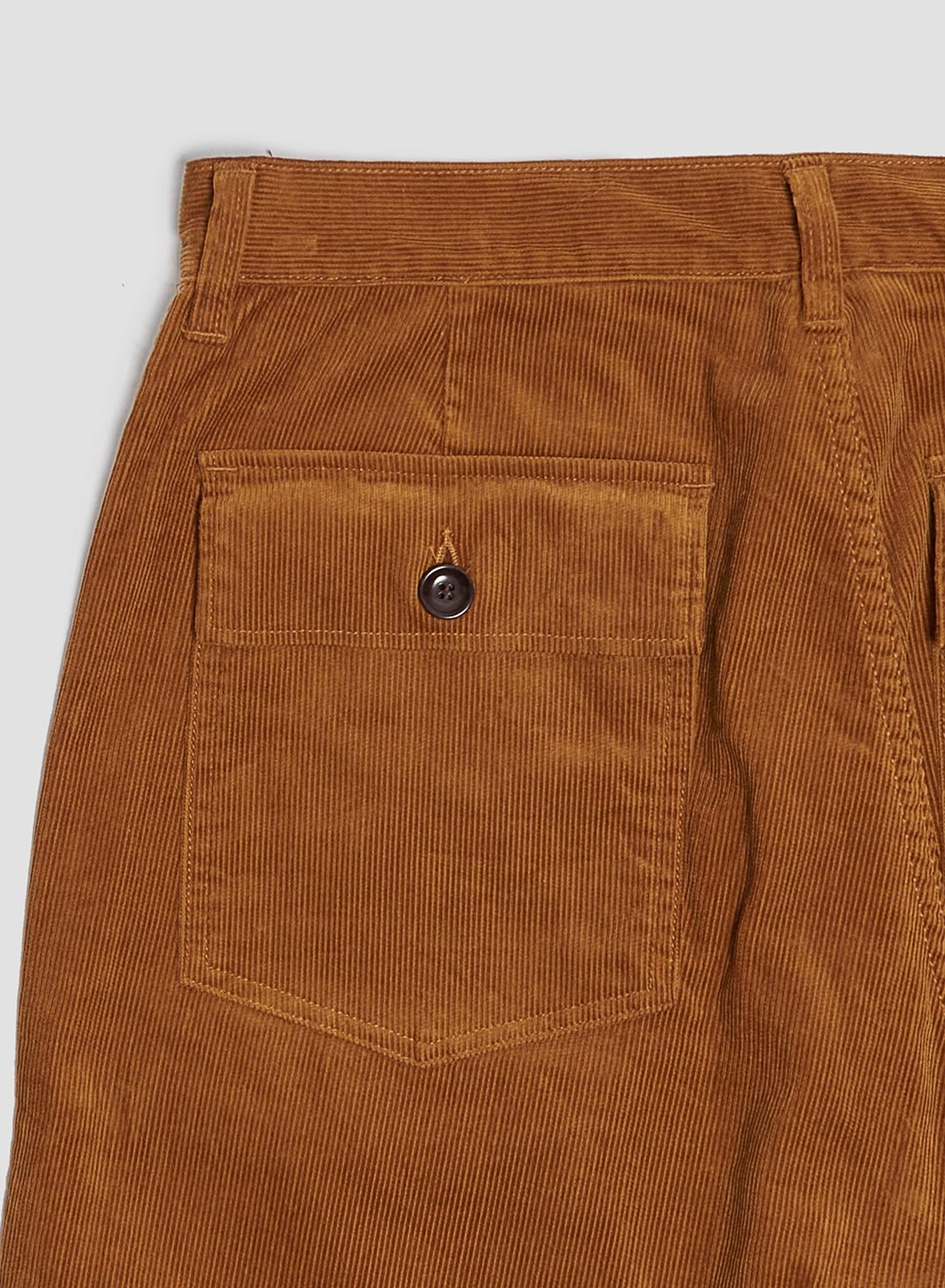 FOB Factory Corduroy Bush Pants Khaki - 7