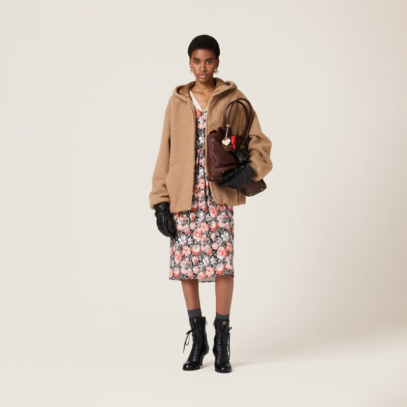 Miu Miu Pile hoodie jacket outlook