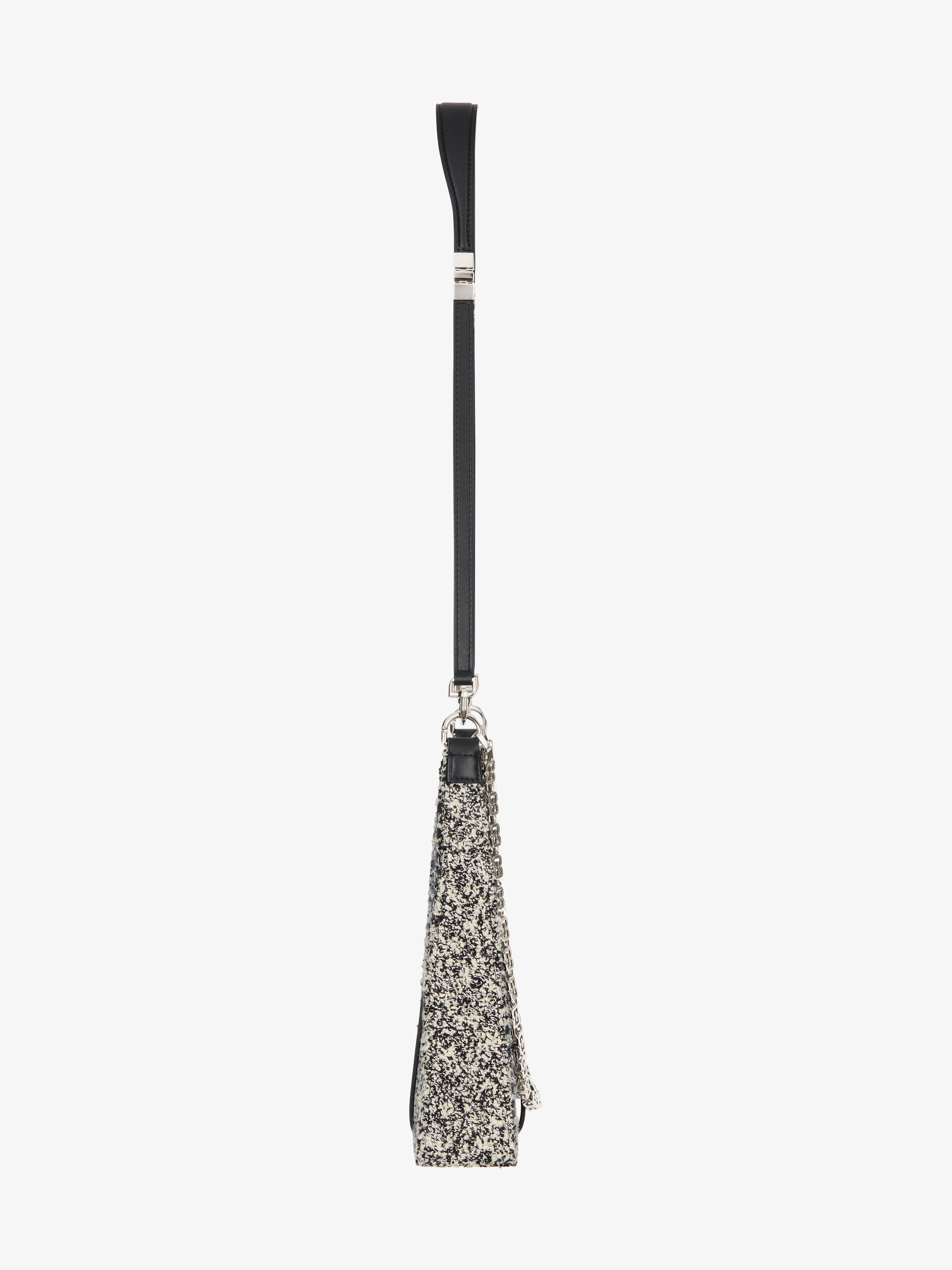 SMALL CUT OUT BAG IN 4G TWEED - 4