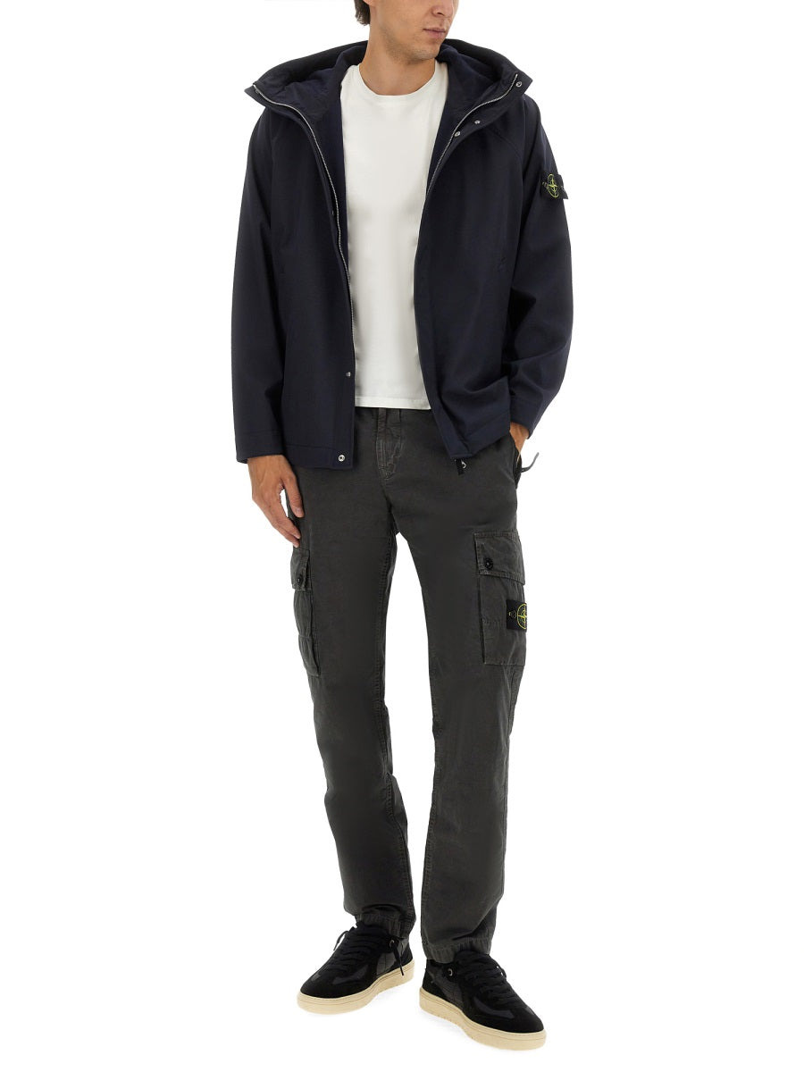 Stone Island Men Short Soft Shell Parka - 2