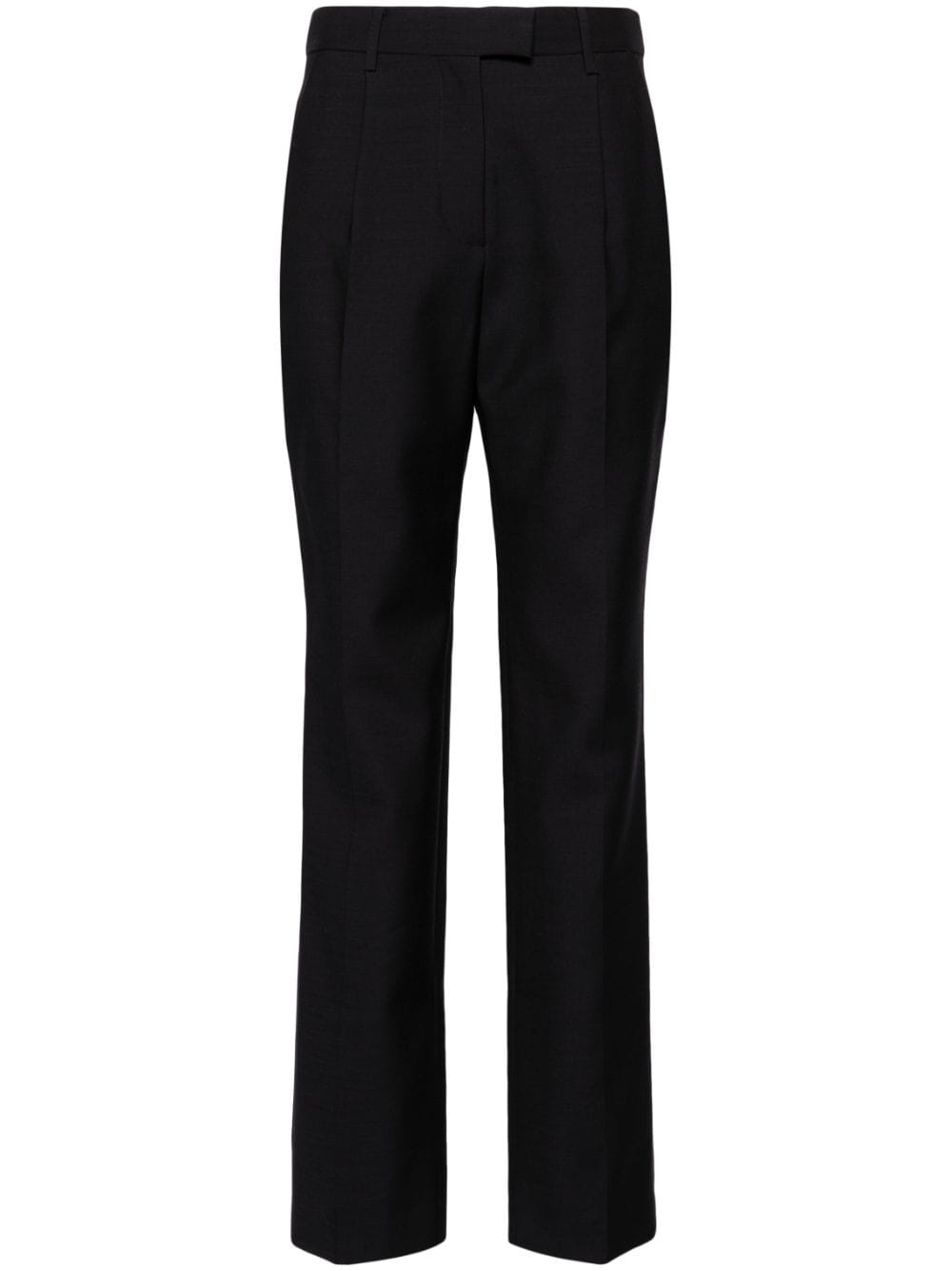 ankle-slit tailored trousers - 1