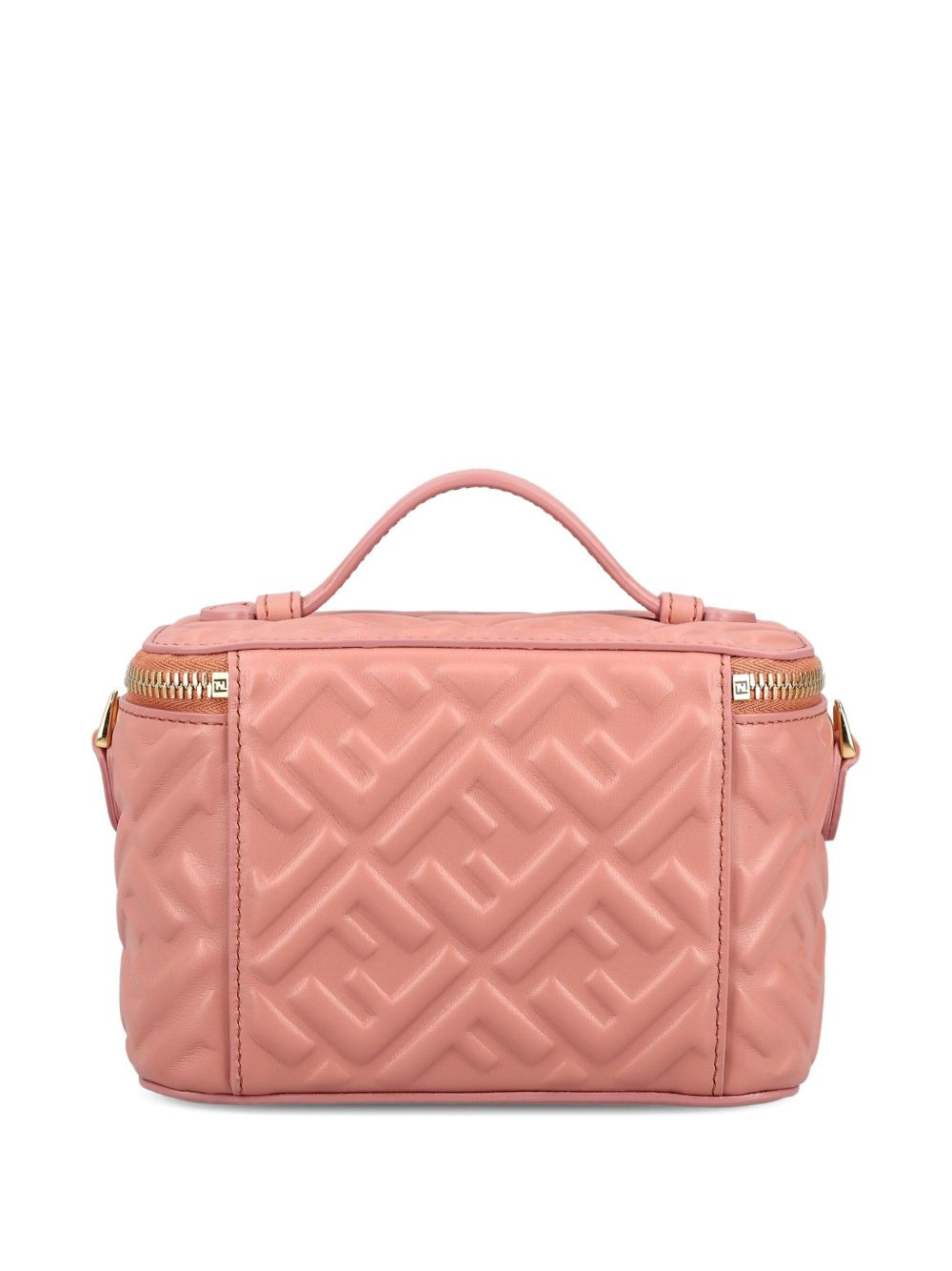 FF-pattern quilted cross body bag - 2